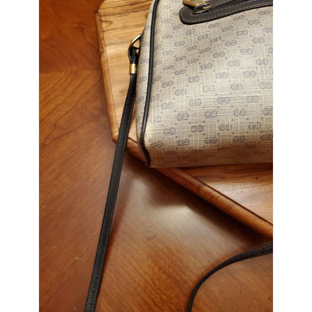 Vintage Gucci Ophidia Web GG Supreme Navy Canvas Crossbody Bag - Picture 16 of 16